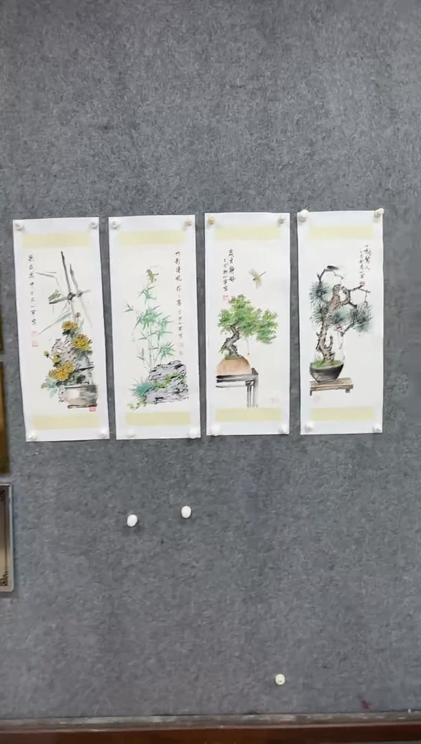 国画DH-LXN老师绘画作品