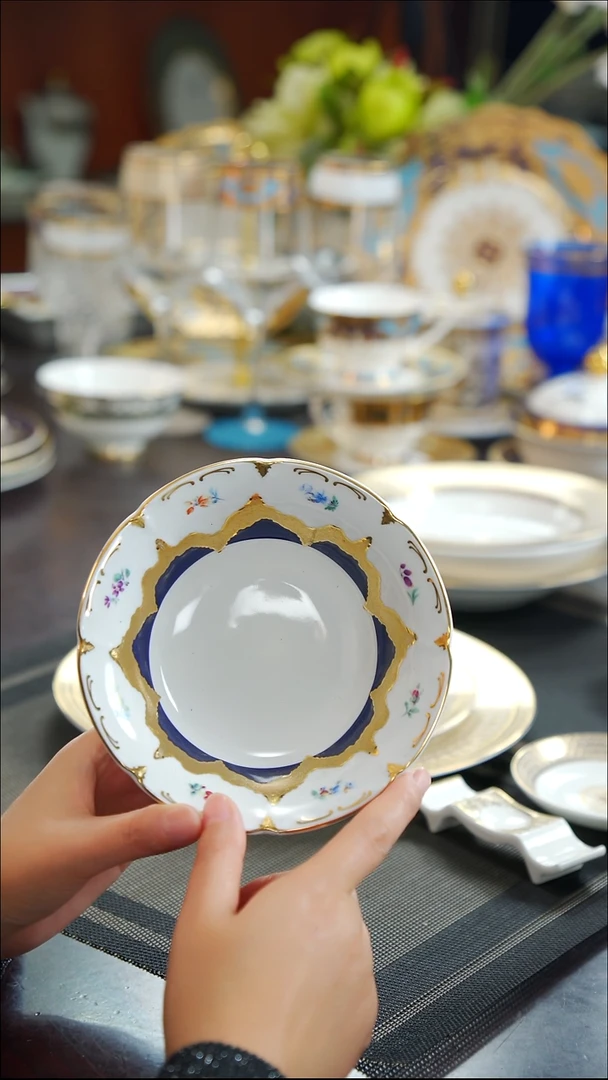 瓷片6英寸水果碗 1个