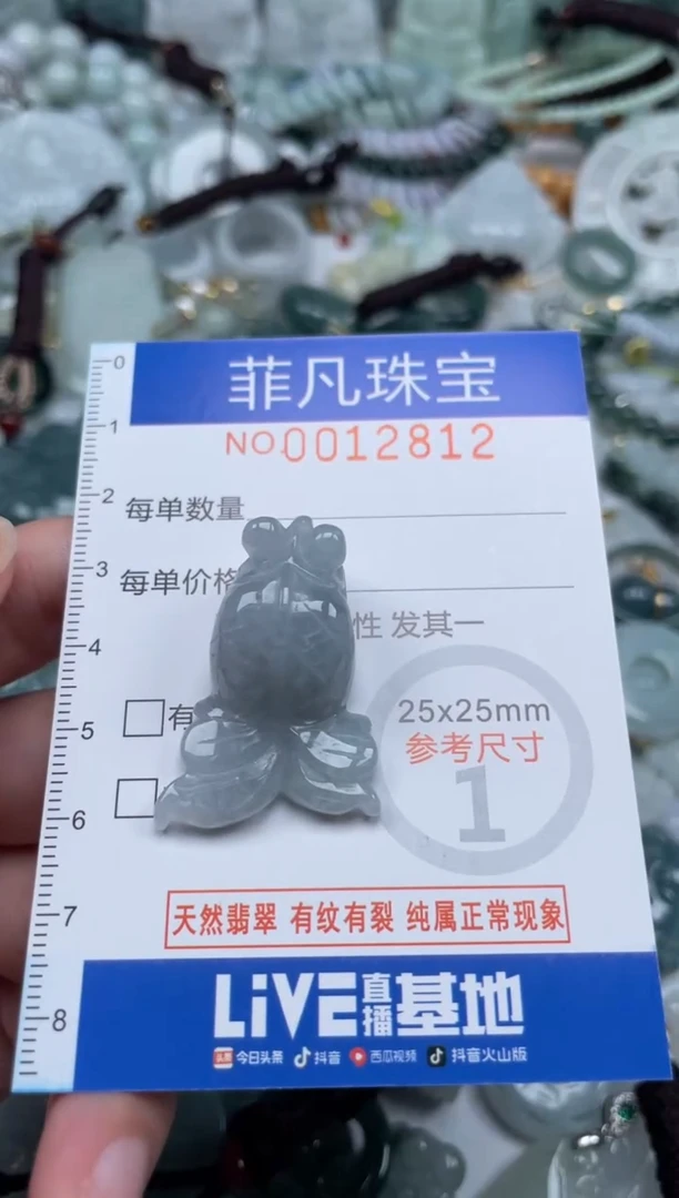 颈饰未镶嵌翡翠12812