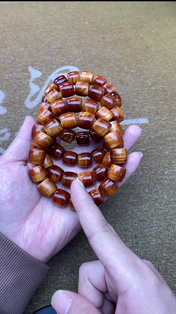 【闪购商品】柏木手串/手链22号纹理配饰随机发