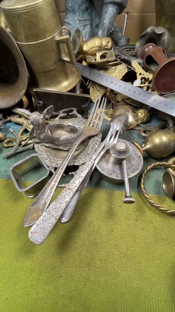 海**色亿锦铜回流铜器摆件249