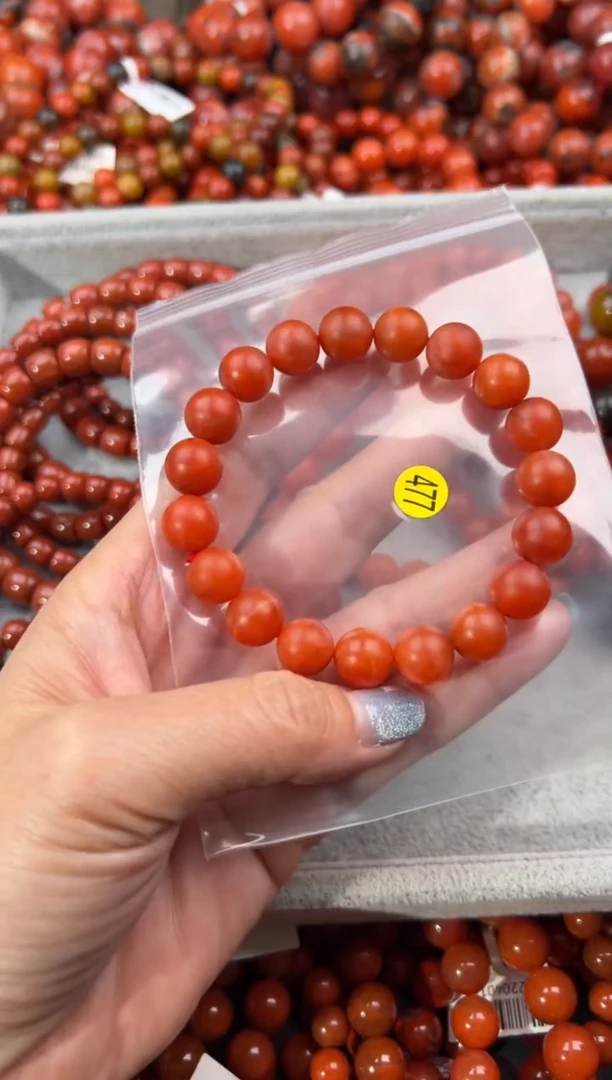 未镶嵌手串南红玛瑙10+