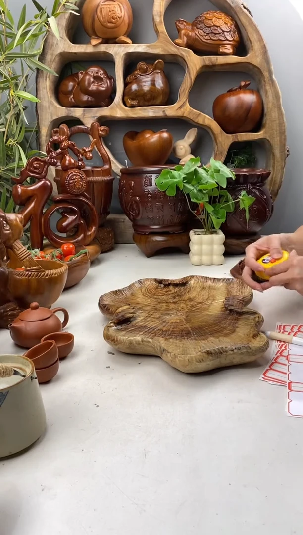 香樟木A14荷花干泡/尺寸