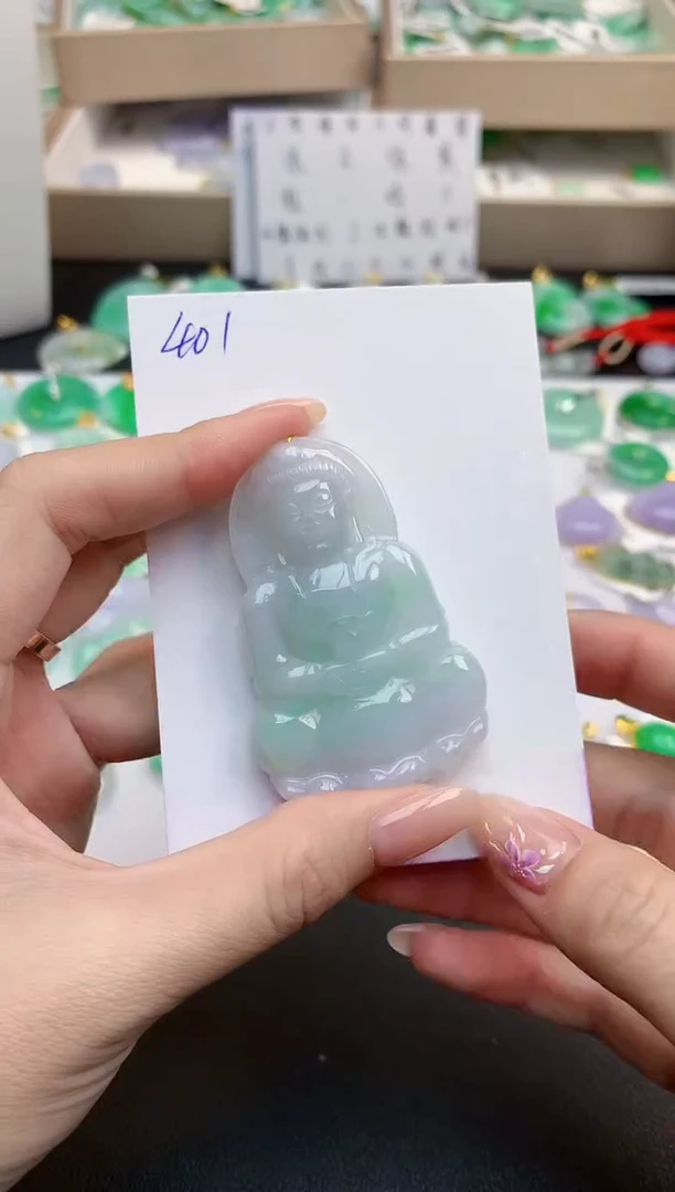 颈饰未镶嵌翡翠天然缅甸A货翡翠