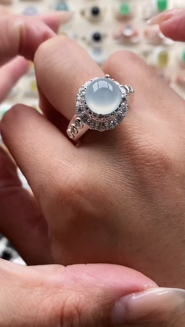 未镶嵌戒指翡翠缅甸天然A货翡翠2 8-3