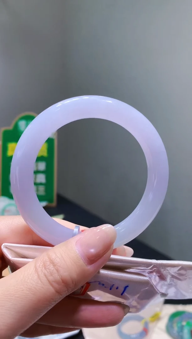 未镶嵌手镯翡翠K342天然A货缅甸翡翠58.4