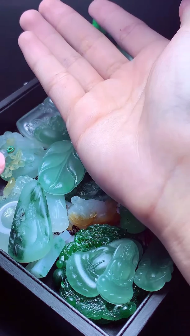 未镶嵌定制翡翠熙*#翡翠毛货定制