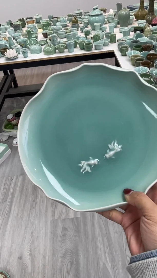 瓷微瑕特价 慧仙青瓷 特价福利大促