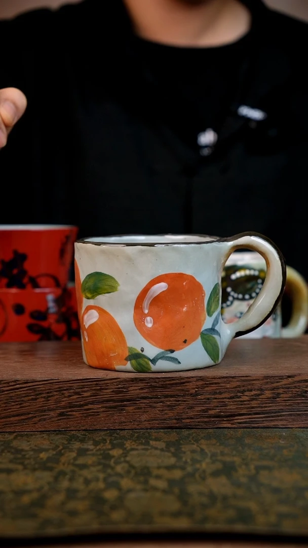 摆件泥垚手作 景德镇手工手绘器物