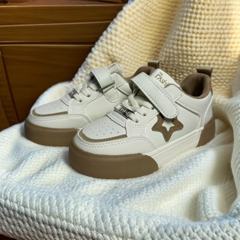 【断码低帮】温州童鞋板鞋复古经典百搭时尚儿童5055