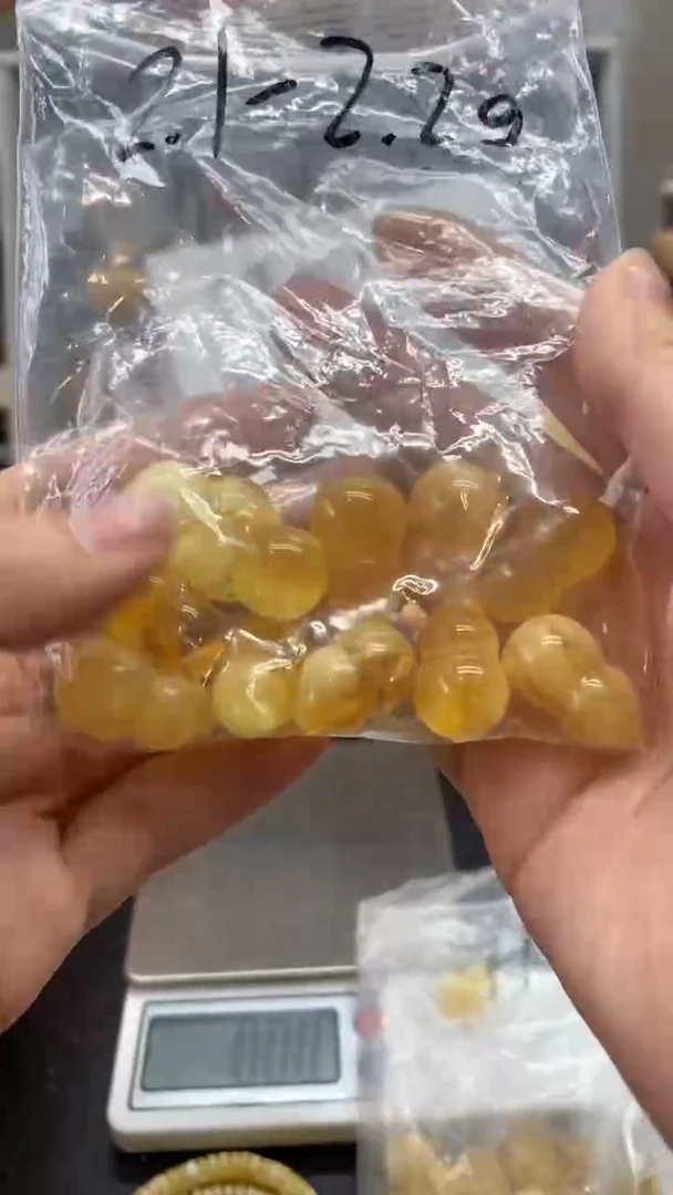 【闪购商品】琥珀珠宝奇石未镶嵌1608多样性发其一