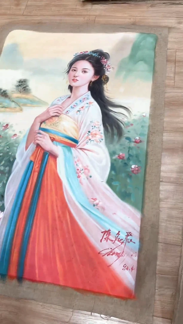 客厅古典风格挂画