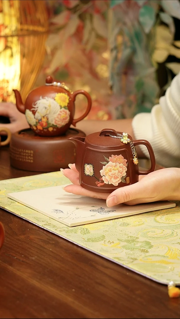 濛*妈宜兴原矿手工紫砂壶