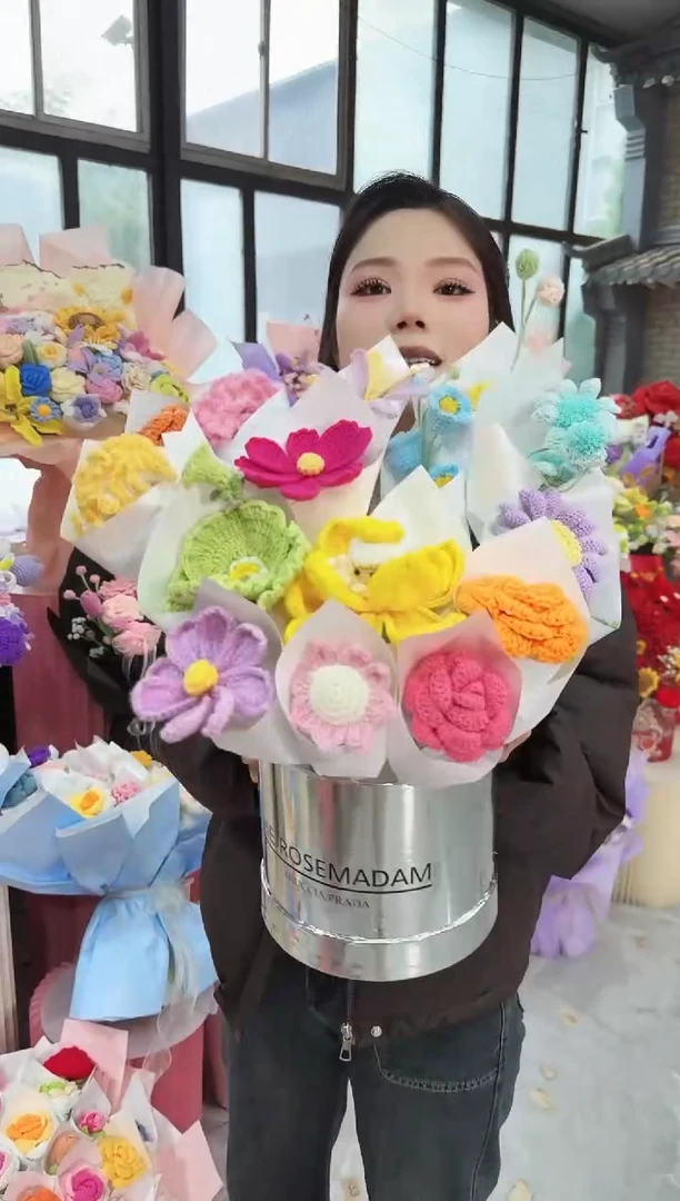 非遗手工定制花束，孤品清仓！！