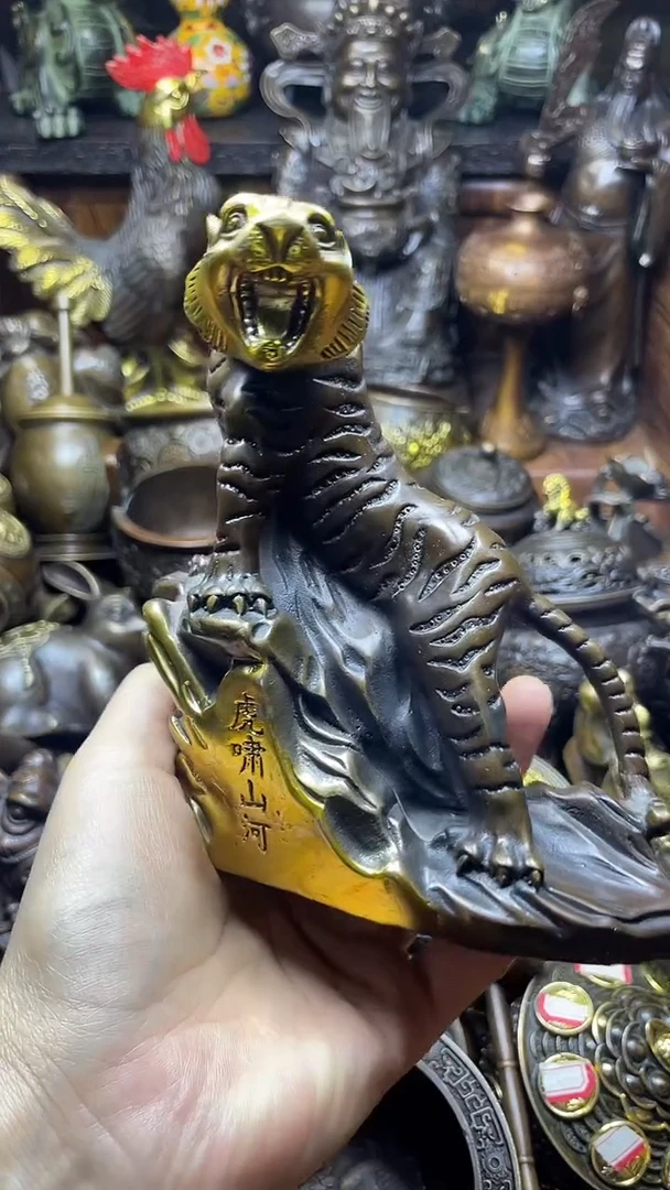 闪购链接，点击下单，有运费险，铜摆件