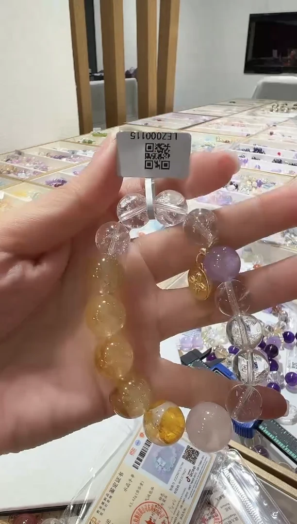 未镶嵌手链水晶手串