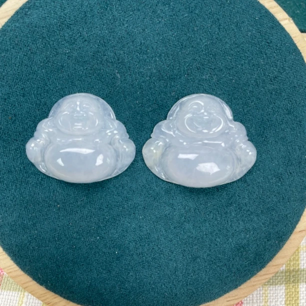 天然翡翠小冰佛（多样性发一）