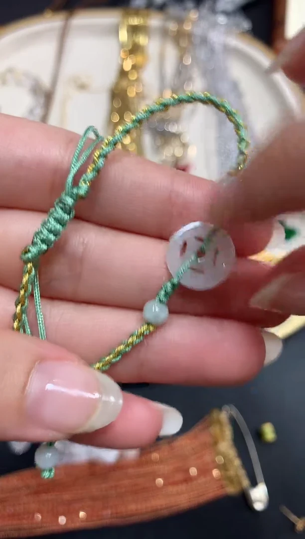 【闪购商品】翡翠手绳未镶嵌A862|15.8