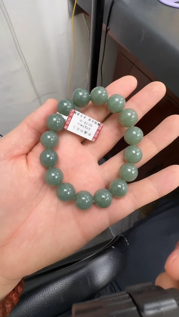 手串未镶嵌和田玉蒸***?且末蓝卡14手串（产地直发）