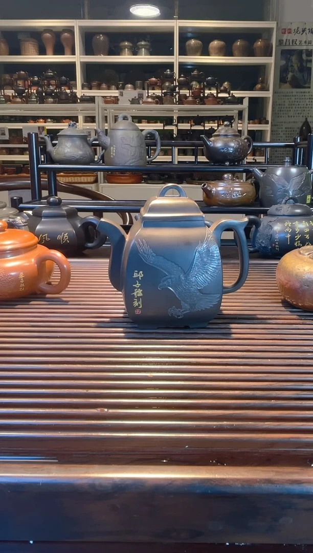 礻****.雄鹰展翅大师壶