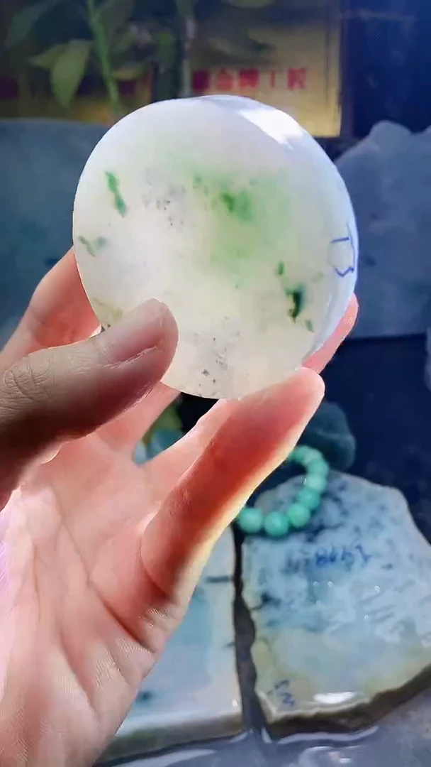 未镶嵌挂件翡翠小雨60