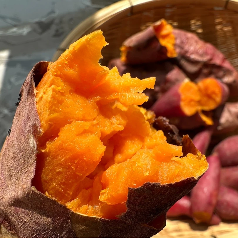 【拇指小红薯】云南建水高山农家种植 自然成熟 软糯香甜 新鲜现挖