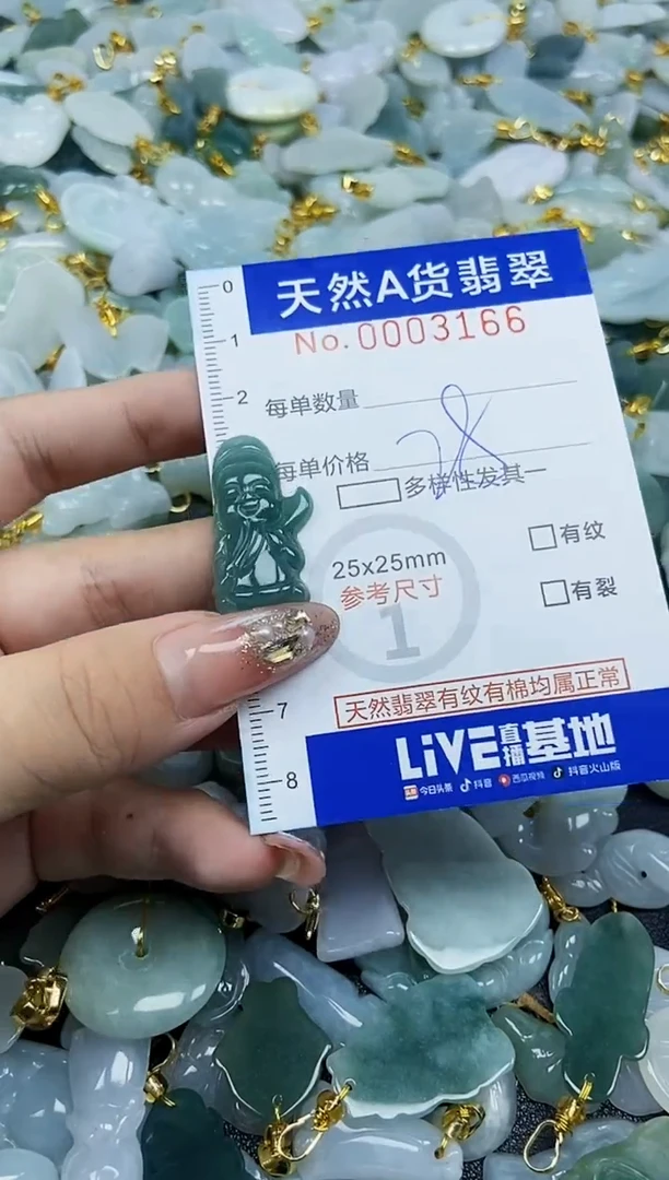 翡翠未镶嵌颈饰天然A货翡翠