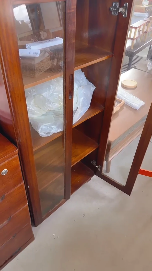 木（非红木类）样品单品孤品玻璃书柜877