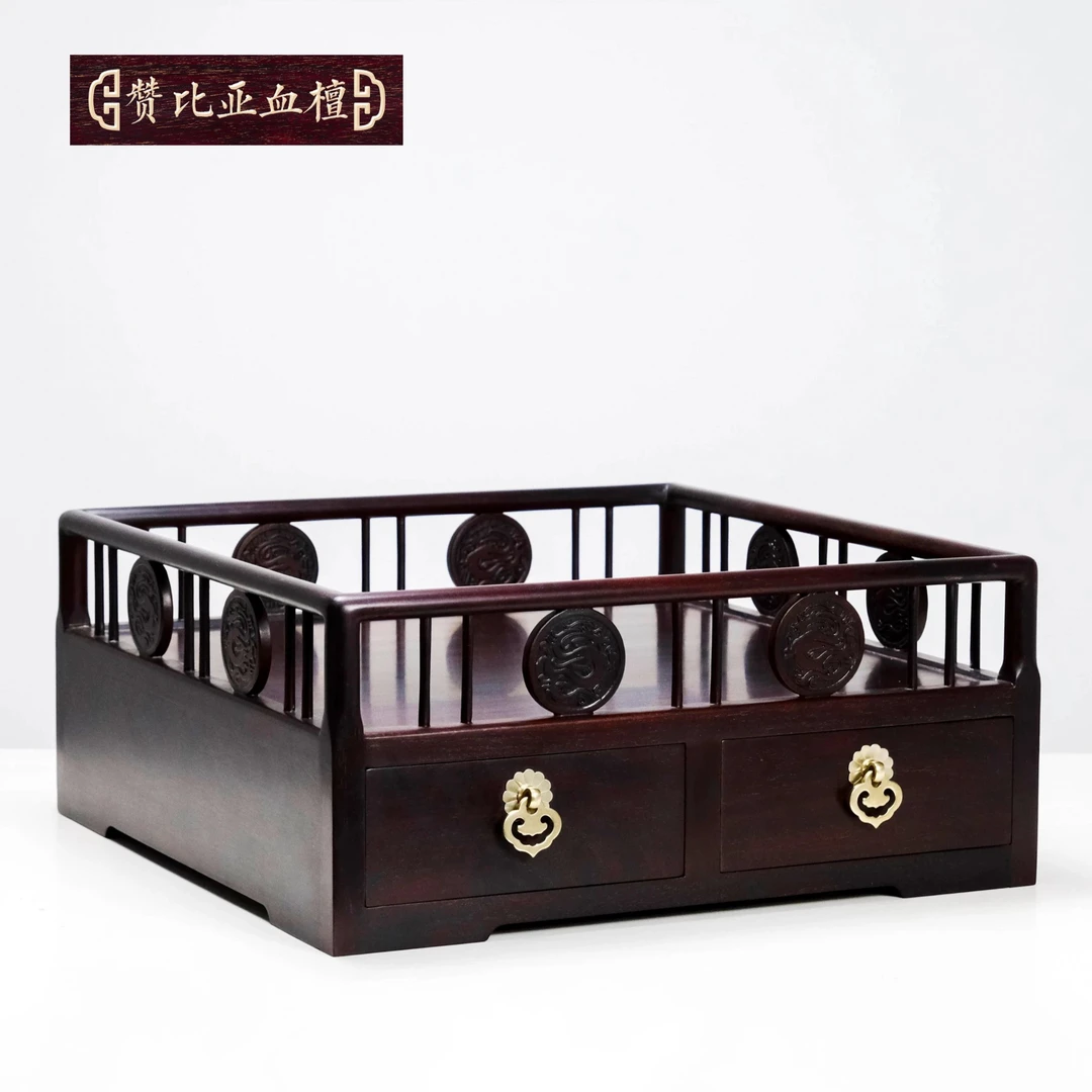 都承盘-收纳-非洲紫檀(血檀)-A00336