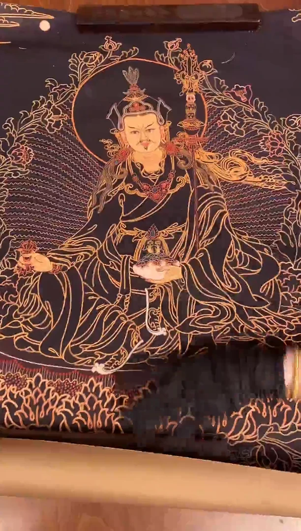 装裱画精美唐卡tk16072