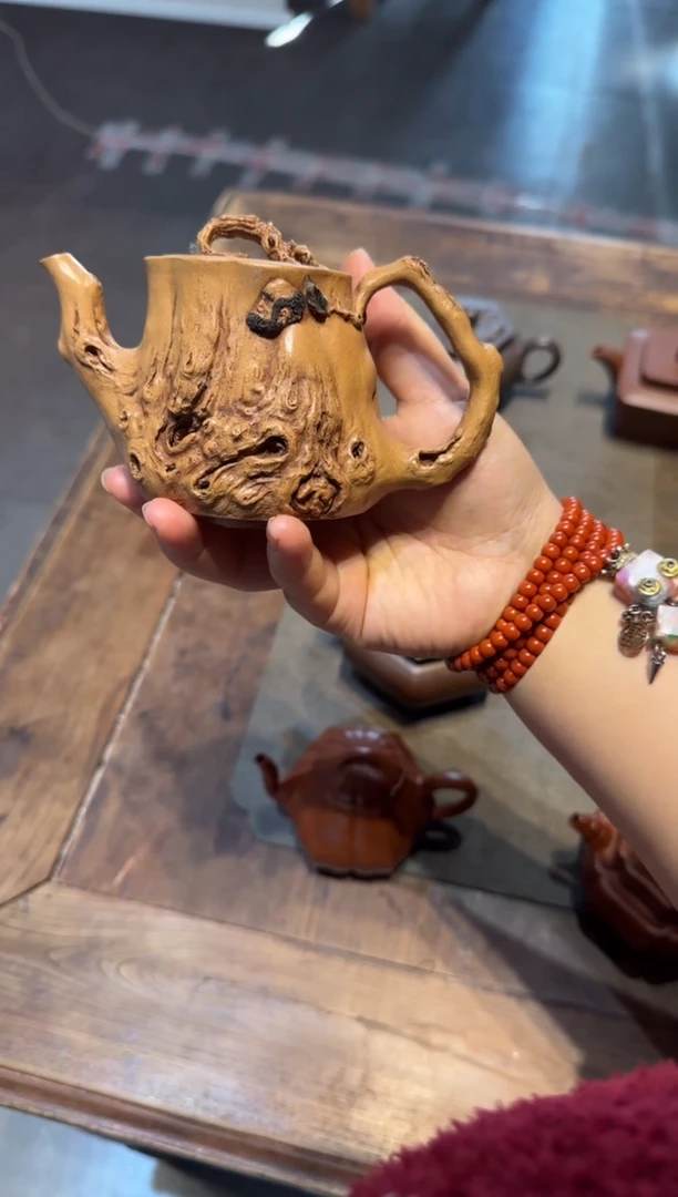 茶壶紫砂$*$达摩 黄金段