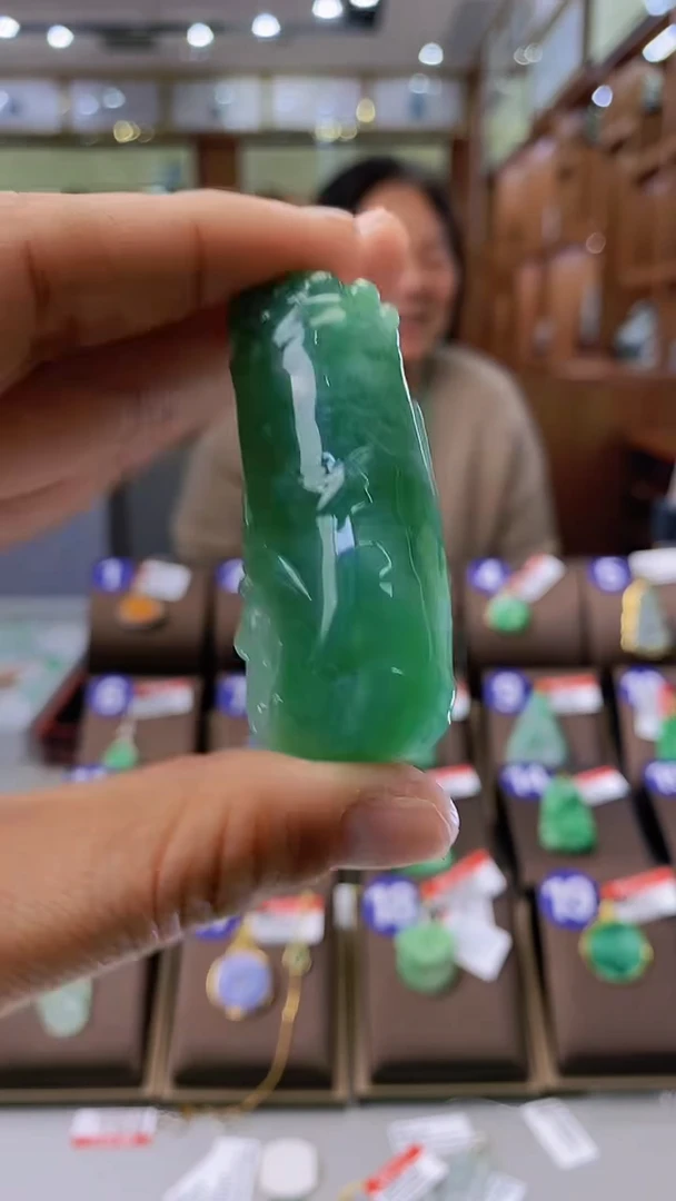 【闪购商品】翡翠颈饰未镶嵌节节高升