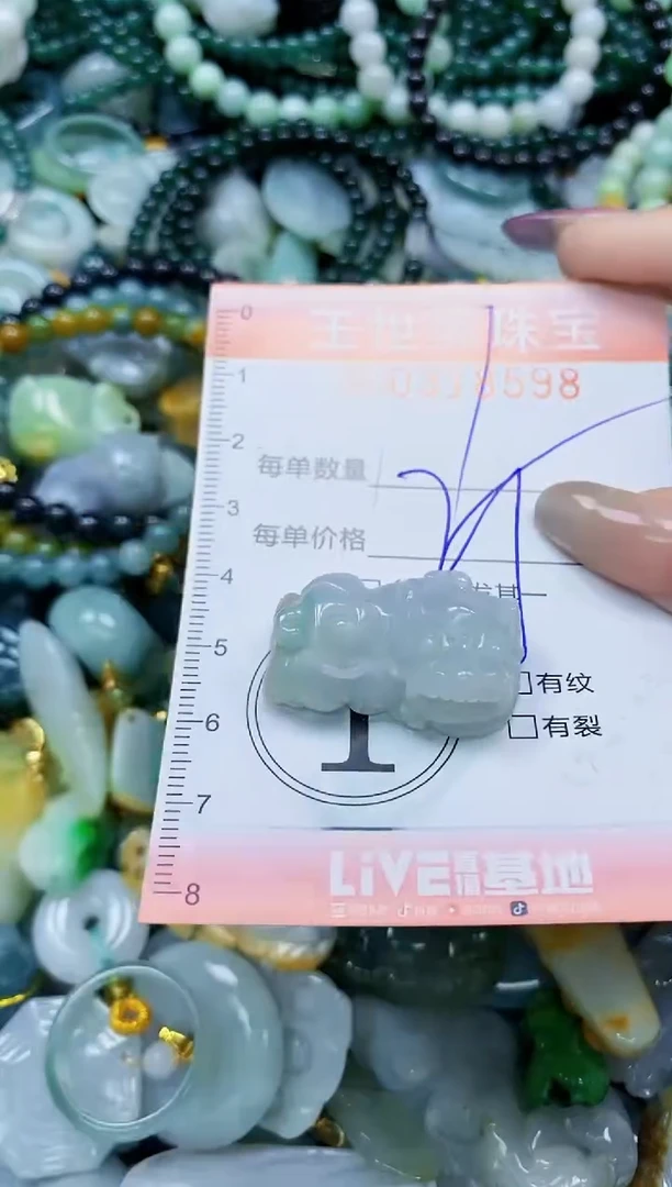 翡翠未镶嵌颈饰闪购0318598