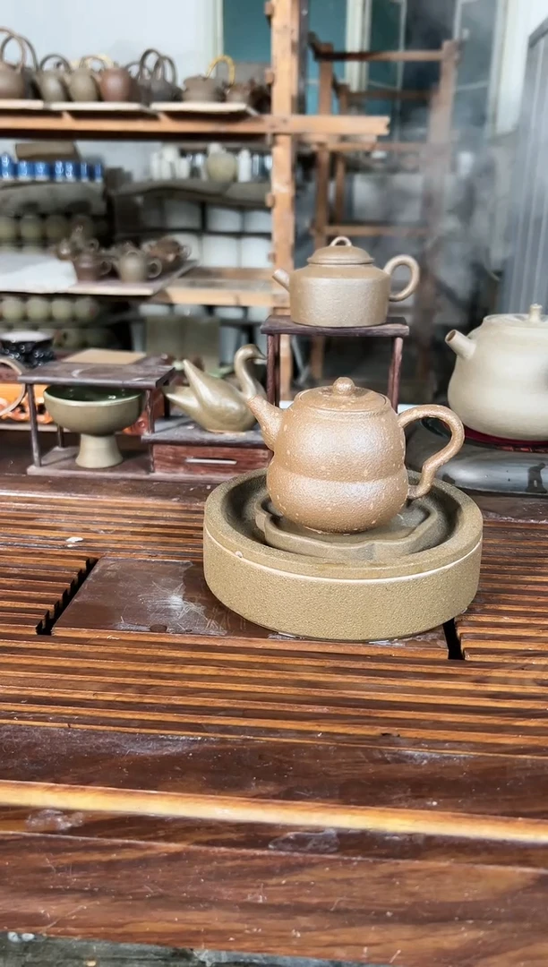 【闪购商品】冰碛岩陶制手工壶 开播福利