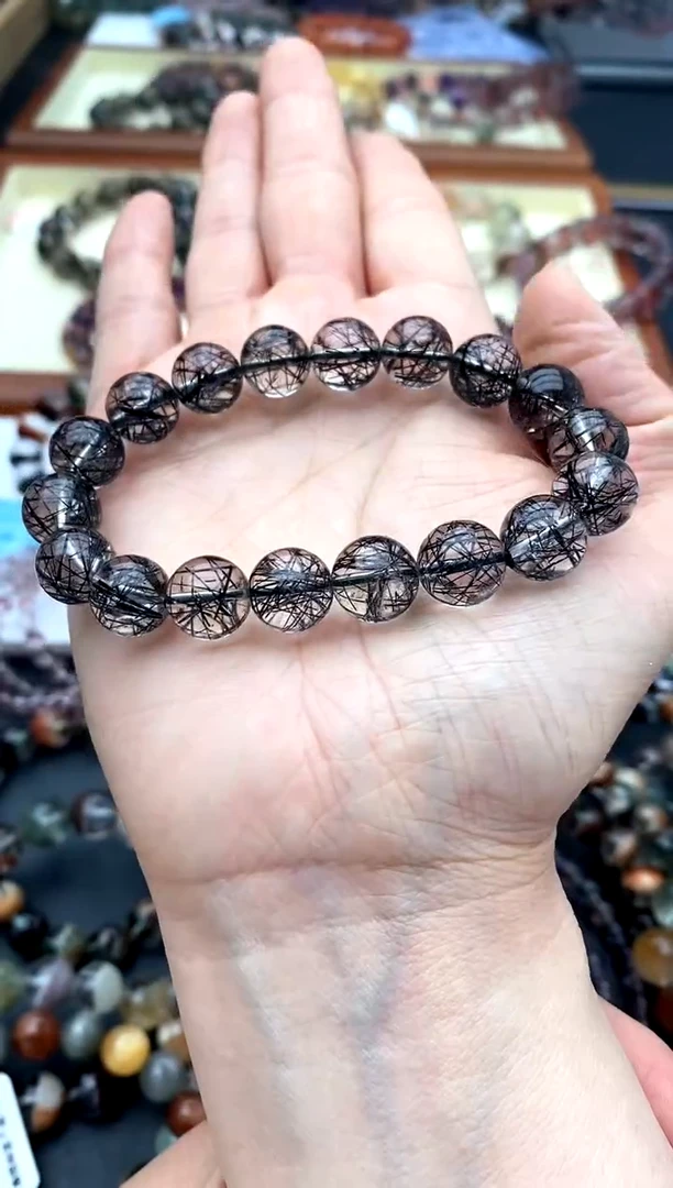 【闪购商品】发晶手链未镶嵌黑发晶