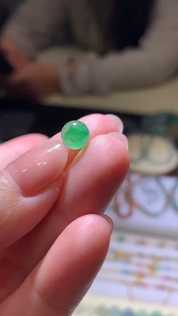 未镶嵌定制翡翠宓*7卡珠子