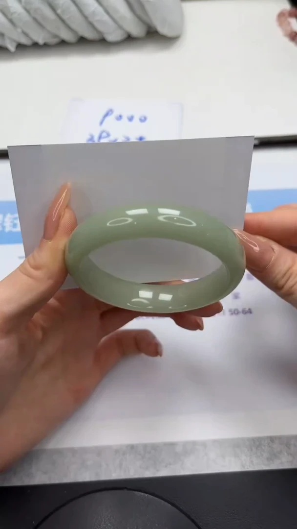 未镶嵌手镯石英质玉v92-53.3