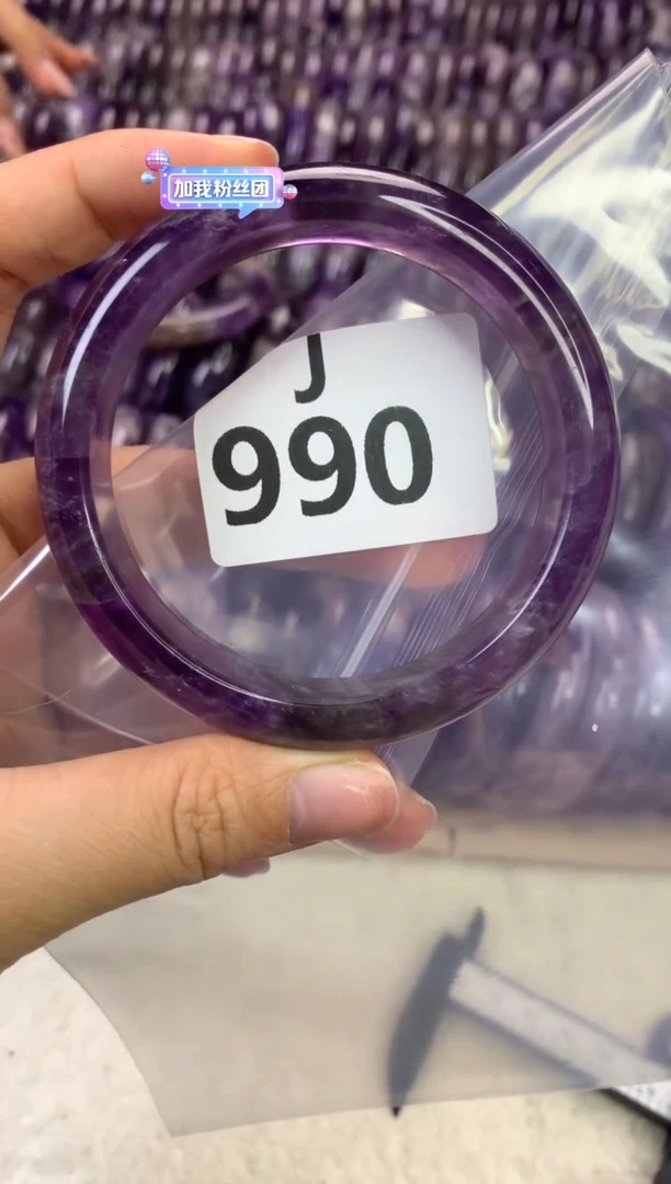 【闪购商品】水晶水晶手镯J未镶嵌990-58