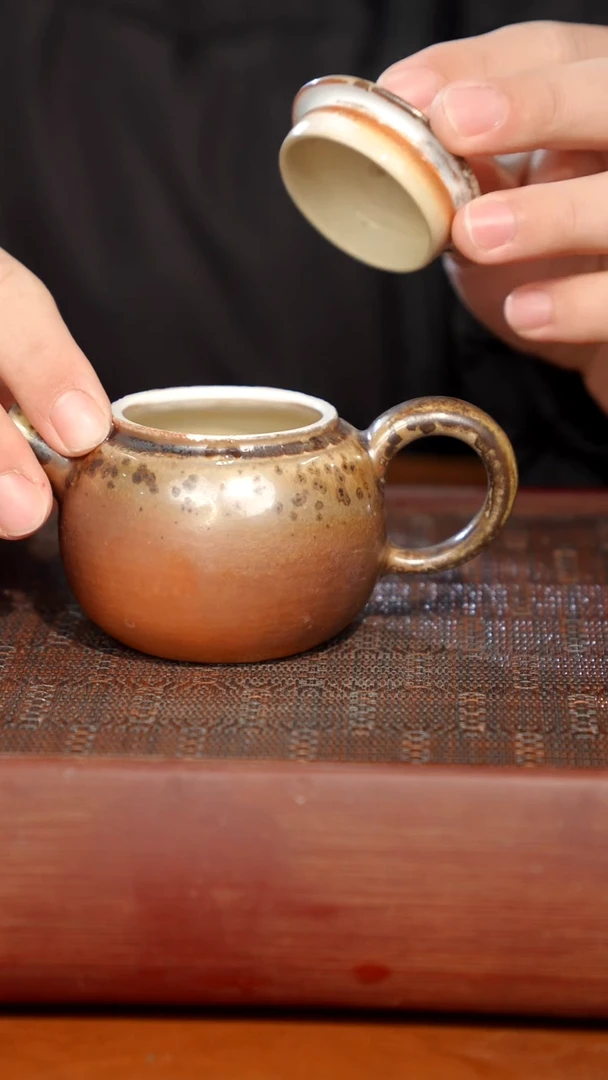 陶瓷奢瓷/瑞寅柴烧茶器（壶）1478微瑕