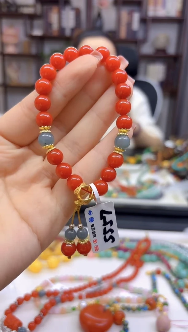 【闪购商品】南红玛瑙手链未镶嵌S557