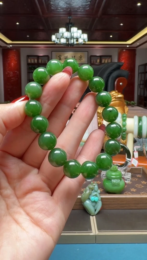 未镶嵌手串和田玉111by12