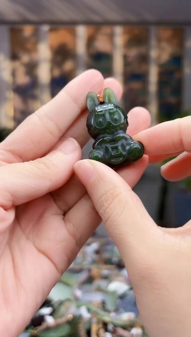未镶嵌和田玉挂件拍一发一