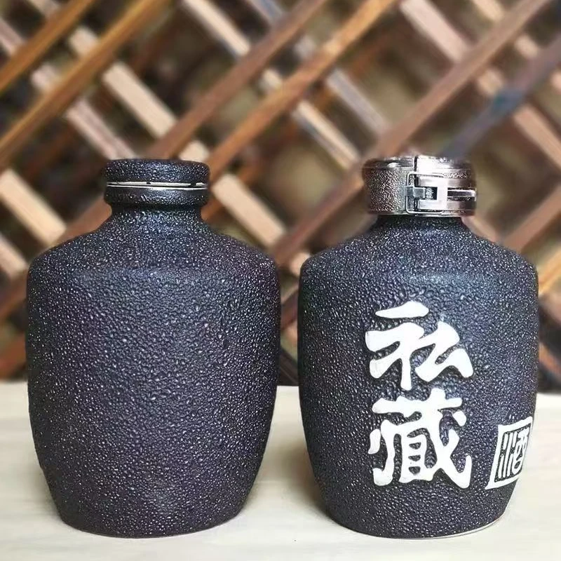 刘氏甘泉【优级白酒】/精美复古陶瓷酒壶酒罐磨砂泡酒瓶