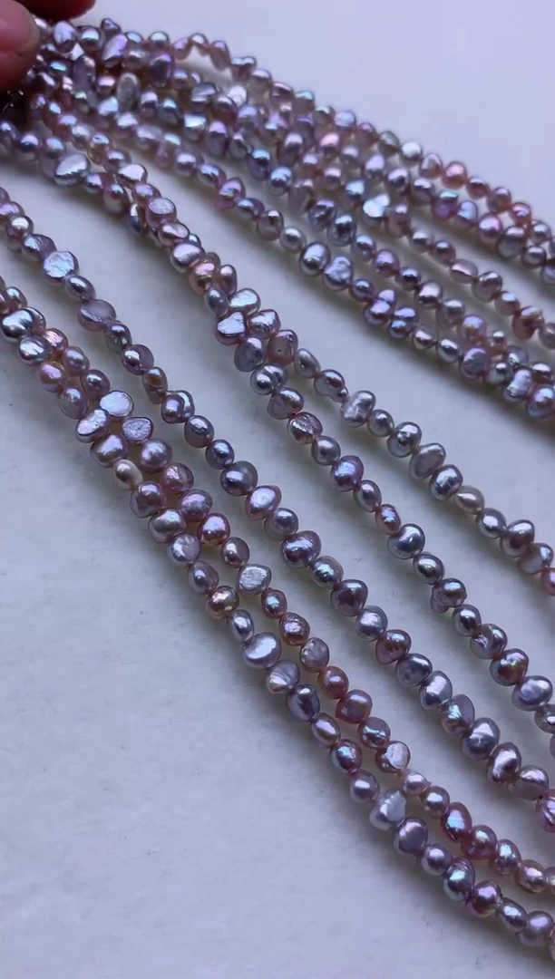 【闪购商品】淡水珍珠项链合金多发其一