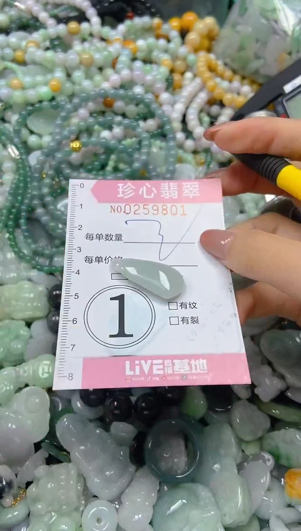 翡翠未镶嵌颈饰闪购0259801