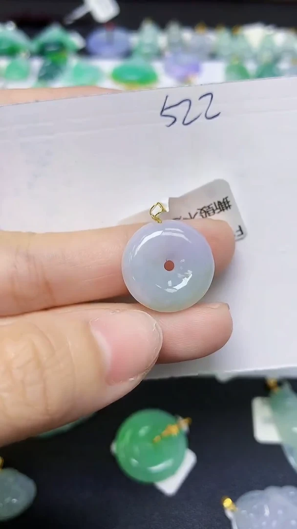 翡翠未镶嵌颈饰天然缅甸翡翠A货