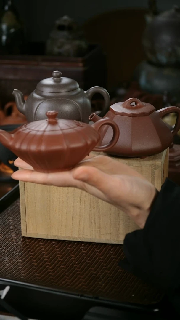 茶壶紫砂九**佩合欢底槽清