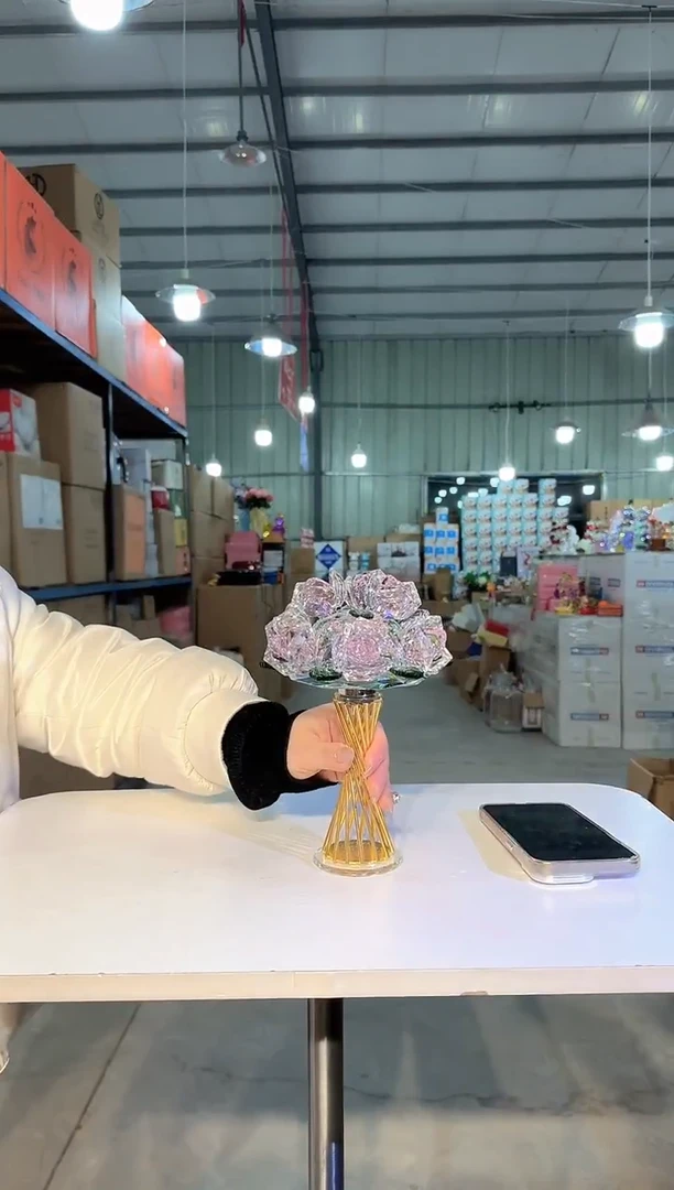 琉璃优奇花瓶摆件B-早7