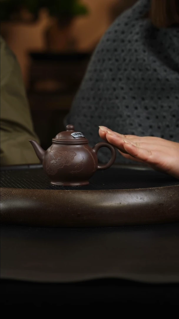 茶壶紫砂黑紫泥高秋水