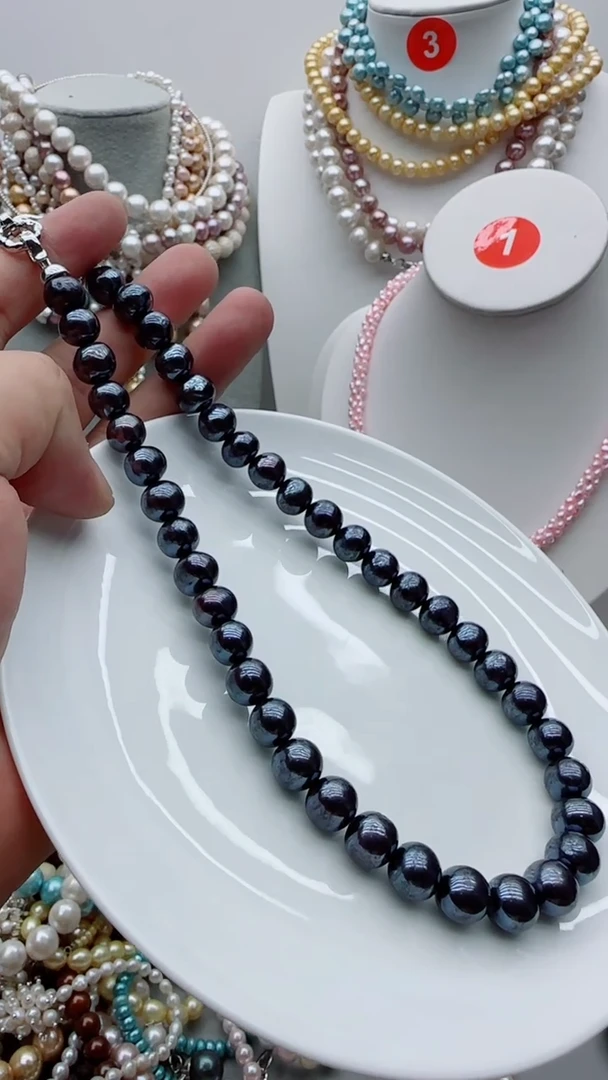 淡水珍珠未镶嵌颈饰1